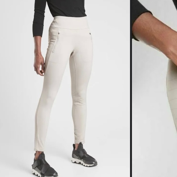 Athleta Peak Hybrid Fleece Tight - Picture 1 of 7